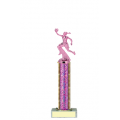 Trophies - #Basketball Pink B Style Trophy